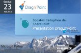 Boostez l’utilisation des sites SharePoint 23 mai 2014 Genève : Drag n'Point