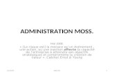 Administrer Moss