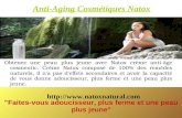 Natox: anti-vieillissement cosmétiques