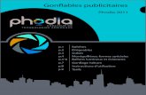 Publicite gonflable -  Phodia Catalogue 2011