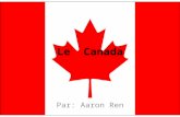 Le Canada par Aaron