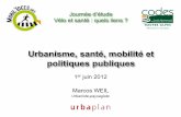 Vélo, santé et urbanisme - Marcos WEIL intervention pour Mobil'idées à Gap, 1er juin 2012