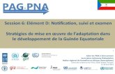 Guinee Equatoriale - PNA - exp©rience en adaptation au changement climatique / NAP - Climate Change Adaptation Experiences