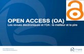 Les revues électroniques en Open Access