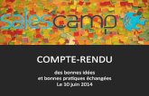 Compte-Rendu 2e SalesCamp