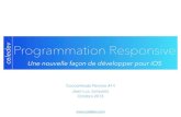CocoaHeads Rennes #14: Programmation Responsive par Celedev