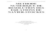 Methode Numerique De Resolution Des Equations De Navier Stockes(Matene Elhacene)