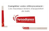 Synodiance > Nouveaux leviers de création de trafic - Conférence Paris 12/09/2007