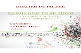 Clermont Oise - Patrimoine en Musique 2014 - concerts d'Antoine Tisné