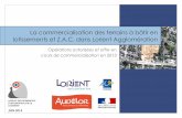 La commercialisation des terrains à bâtir en lotissements et Z.A.C. dans Lorient Agglomération. Opérations autorisées et offre en cours de commercialisation en 2013