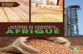 Système de commerce structuré de céréales en Afrique
