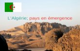 Goupe Conseil ASG et l'Algérie