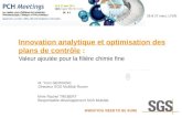 Innovations analytiques valeur ajoutée pour la filière chimie conférence Yvon Gervaise PCH Meetings Lyon le 26/03/2014