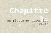 Français 1B - Chapitre 3 - Notes