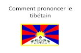 Comment prononcer le tibétain