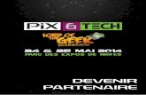 Pix and Tech & Lord of the Geek : devenir partenaire