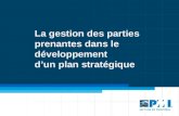 La gestion des parties prenantes dans le développement d'un plan stratégique