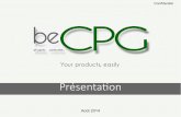 beCPG PLM - Logiciel R&D et Qualité pour l'industrie agroalimentaire