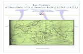 Histoire de la Savoie d'Amédée V à Amédée VIII