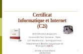 Certificat c2i ben_hazzez_belgacem