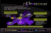 Plaquette de présentation de MySpheres