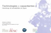 Casilli Technologies capacitantes : handicap et sociabilité en ligne