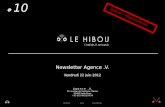 Newsletter #10 - Le Hibou Agence .V. du 22 Juin 2012 #NotAtCannes