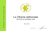 Conférence charte éditoriale web   lille- journées du contenu web