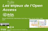 L'open access expliqué aux jeunes chercheurs de ComEauLabo. ENS-Lyon