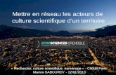 Echosciences Grenoble : Mettre en réseau les acteurs de