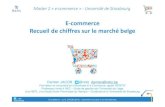 E commerce - état des lieux en Belgique - Chiffres