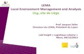 LEMA - Local Environment Management and Analysis - ULg