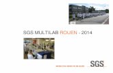 SGS MULTILAB Rouen présentation des activités 2014