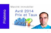 Avril 2014 - Marché immobilier