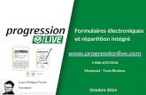 ProgressionLIVE - 2014 oct - Presentation FR