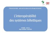 Interopérabilité des systèmes billettiques - Séminaire CapTronic