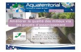 Améliorer la qualité des milieux via les projets d'assainissement agence eau Rhin-Meuse