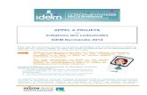 Appel à projets IDEM 2014 - Texte général