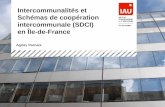 Intercommunalités et Schémas de coopération intercommunale en Île-de-France