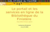 Portail Bibliothèque du Finistère BDF29