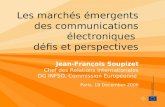Les marchés émergents des communications électroniques: défis et perspectives