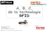 A, B, C de la RFID par Bernard JEANNE-BEYLOT/ Conseil expert @JB Thèque