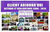 Clichy aujourd'hui : actions et réalisations 2008-2014