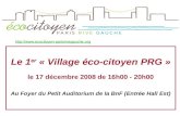 Village Eco Prg Du 17 DéC08 Vs Finale
