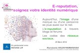 " petit déj’ numérique : e-réputation & identité numérique " au Club de la Presse LR à Montpellier