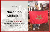 Nacer Ibn Abdeljalil, premier marocain   tenter l'ascension de l'everest