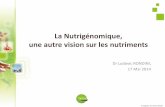 Ludovic Rondini - La nutrigénomique, une autre vision sur les nutriments