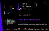 Environnement | « REACH » is watching you ! par André Lecloux | Liege Creative, 16.02.12