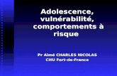 Adolescence, vulnérabilité, comportements à risques
