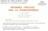 Regards croises sur la Francophonie - Visioconférence AIGEME